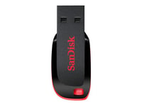 SanDisk Cruzer Blade - Clé USB - 16 Go - USB 2.0 - vert électrique