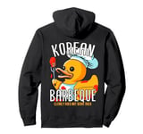 Korean Barbeque Rubber Duck BBQ Grill Duckling Griller Pullover Hoodie