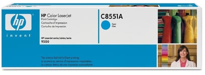 HP 822A - Cyan - Original - Laserjet - Tonerpatrone (C8551A) - für Color Laserje