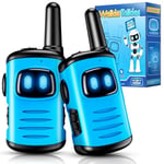 Veopoko 2 PCS Walkie Talkies for Kids, Kids Toys for 3 4 5 6 7 Year Old Boys Toys Age 3 4 5 6 7 Year Old Gifts Outdoor Garden Toys for Kids 8-12 Boys Birthday Presents Age 5-12 Kids Walkie Talkies