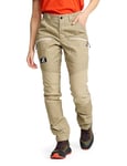 RevolutionRace Femme Nordwand Pro Pants, Pantalon Durable pour la randonnée et Autres activités de Plein air, Khaki, L