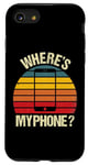 Coque pour iPhone SE (2020) / 7 / 8 Funny Vintage Retro Où est mon téléphone Smartphone Téléphone portable