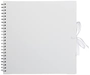 Artemio Album de Scrapbooking Blanc 30 x 30 cm 40 feuillets