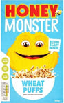 Honey Monster Wheat Puffs Breakfast Cereal 520g - 2 Pack