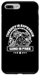 Coque pour iPhone 7 Plus/8 Plus Therapy Is Cher Wind Is Free Moto Bike Rider