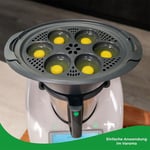 Pocheuse à œufs compatible avec Thermomix TM6 TM5 TM31, pocheuse à œufs, accessoires - Laoa