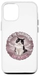 iPhone 15 Pro Help Save the Environment: Eat Plastic – A Cute Cat Meme Case