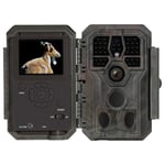 GardePro A5 Camera de Chasse Nocturne, 48MP 1296P H.264 Vidéo, Infrarouge Vision Nocturne Animaux Piege Photographique, No Glow Caméra de Chasse Suiveuse Exterieur Étanche, IP66