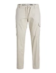 JACK & JONES Jpstace Jjsummer Cargo Pantalon, Beige Clair, 38W x 34L Homme