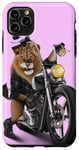 Coque pour iPhone 11 Pro Max Lion Riding Classic Chopper Moto