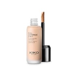 KIKO Milano Full Coverage 2 In 1 Foundation & Concealer Wr15, Fond De Teint/Correcteur 2 En 1 À Couvrance Élevée