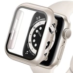 Hårdskal för Apple Watch Watch Case 9 8 7 6 5 4 38 40mm Tillbehör Skärmskydd iWatch Serie 44mm 45mm 41mm 42mm Starlight 38 Starlight 38 Series 4654 SE 44MM