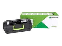 Lexmark 622Xe - Extra Lång Livslängd - Svart - Original - Tonerkassett Lexmark Corporate - För Lexmark Mx711, Mx810, Mx811, Mx812