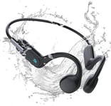 Casque Conduction Osseuse, Écouteur Natation À Bluetooth 5.3, Mémoire MP3 32G Intégrée, Ecouteur Waterproof Natation, IPX8 Etanche, Ecouteur Piscine pour Course à Pied, Cyclisme, Natation