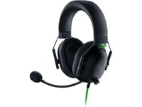 Razer Blackshark V2 X, Koblet Med Ledninger (Ikke Trådløs), 20 - 20000 Hz, Spilling, 240 G, Hodesett, Sort, Grønn