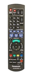 Genuine Remote For Panasonic DMR-HWT130 500GB Freeview+ HD Smart TV Recorder