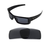 NEW POLARIZED REPLACEMENT BLACK LENS FOR OAKLEY GASCAN S SUNGLASSES