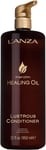 L'ANZA Keratin Healing Oil Lustrous Conditioner for Damaged Hair - Nourishes, Re