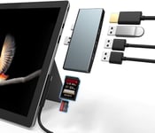 CATECK Microsoft Surface Pro 6/ Pro 5/ Pro 4 Docking Station USB Hub, Aluminum