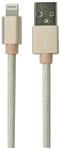 Apple 2m Braided Lightning Cable - Gold