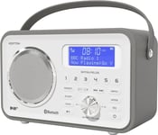 Spitalfields 2 Retro DAB/DAB+ Digital FM Portable Radio | Alarm Clock | Bluetoot