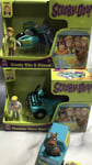 Scooby Doo PHANTOM CHASE QUAD BIKE + BIKE AND SIDECAR + MYSTERY VAN Fred Shaggy