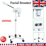 Pro Stand Facial Steamer Ozone & Aroma Steam Beauty Salon Spa With UK LCD Screen