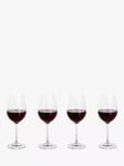 Dartington Crystal Entertain Red Wine Glass, Set of 4, 350ml, Clear