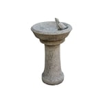 Anaparra - Fontaine Abreuvoir pour oiseaux 40X65cm. en pierre reconstituée