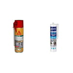 SIKA Boom 128 Tout en un, Mousse polyuréthane expansive Spécial Moyen Format : Expansion 20L & Bostik Membrane d'Étanchéité Waterstop – Jointe, Colle, Rebouche – Réparation de Fuites