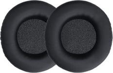 2X Coussinet Compatible avec Pioneer HDJ 2000/1000/1500 Coussinet - Coussinets en Mousse pour Casque Audio - Noir