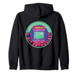 8-Bit Enthusiast Pixel Video Game Retro Arcade Machine Gamer Zip Hoodie