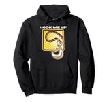 USA Tow Truck Driver, Truck Driver Yellow Line, Tow Truck Pullover Hoodie