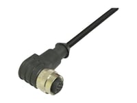 Bkl Electronic 2702014 Sensor- /Aktor-Tilslutningsledning M12 Kobling, Vinklet 10 M Pol-Tal (Rj): 4 1 Stk