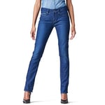 G-STAR RAW Women's 3301 Contour Straight Jeans, Blue (dk Aged 60875-7047-89), 24W / 32L