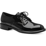 Ballerines Tamaris  lace-up formal shoes black patent