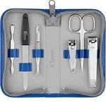 marQus kit manucure Kit pedicure 6 pc. de Solingen Allemagne - 2 Coupe ongle, lime a ongles, repousse cuticule, ciseaux ongles, pince à épiler, trousse manucure