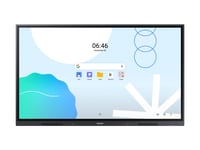 Samsung Interactive Display WA65D - Classe de diagonale 65" WAD Series écran LCD rétro-éclairé par LED - éducation/entreprise - avec tableau blanc interactif intégré, écran tactile (multitouch) -...