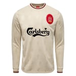 Liverpool Bortatröja 1996/97 Långärmad - Liverpool FC, storlek Medium