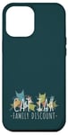 Coque pour iPhone 12 Pro Max Cat Tax Family Discount! Social Media Meme Fun