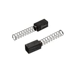 Paxanpax PSE003, Lot de 2 balais de Charbon Moteur pour Outils électriques et tondeuses à Gazon Black & Decker x 6,3 mm 13 mm, Gris