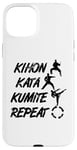 Coque pour iPhone 15 Plus Karate Pillars Martial Artist