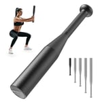 PROIRON Indian Clubbell Weights, Steel Club Mace, Indian Club Macebell, Kettlebell for Home Gym Fitness Training Exercise for Men and Women, Black