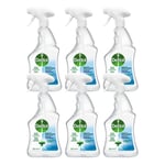 Dettol Anti-bacterial Surface Cleanser Original Spray Bottle 6x 500 ml= 3 L !