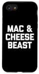 Coque pour iPhone SE (2020) / 7 / 8 Mac & Cheese Beast T-shirt humoristique avec inscription humoristique