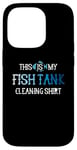 Coque pour iPhone 14 Pro This Is My Fish Tank Cleaning Staff Aquarist Vintage