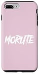 Coque pour iPhone 7 Plus/8 Plus Morute Aesthetic Poupée effrayante + Mignon Horreur Goth Dents