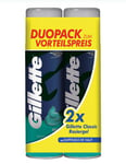 Gillette Sensitive Shaving Gel - Duopack