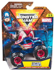 Captain America 🔥 1:64 Monster JAM Trucks BKT Truck Marvel serie 1 Avengers