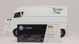 HP 508X High Capacity Toner Cartridge - CF362X - Yellow - New